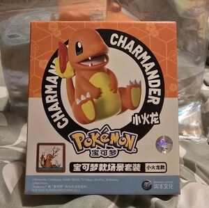Pokémon Themed Scene Set Series Featuring Charmander